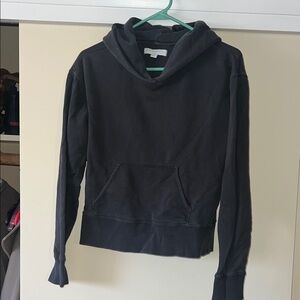 Spiritual Gangster Black Cowl Neck Sweater